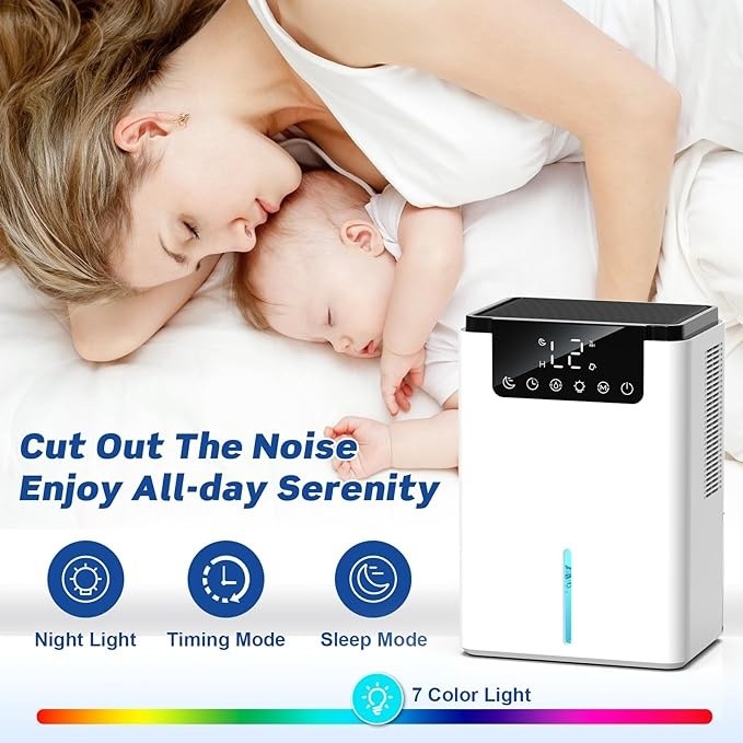 Household Dehumidificador Appliances Office Commercial Dehumidifier Home 2L Dehumidifi air