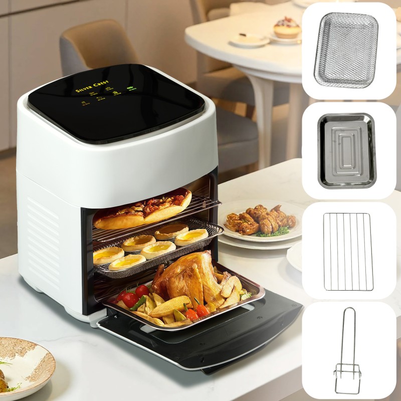15L Large Capacity Luxury Style Household Electric Fryer Touch Screen Control Oven Intelligent air Fryer