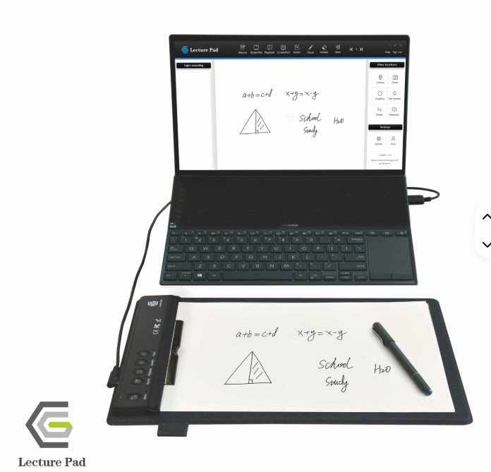 Lecture Pad Tools Graphics Tablets for Computer Teaching Learning Recording Lessons Explaining Topics Online Courses