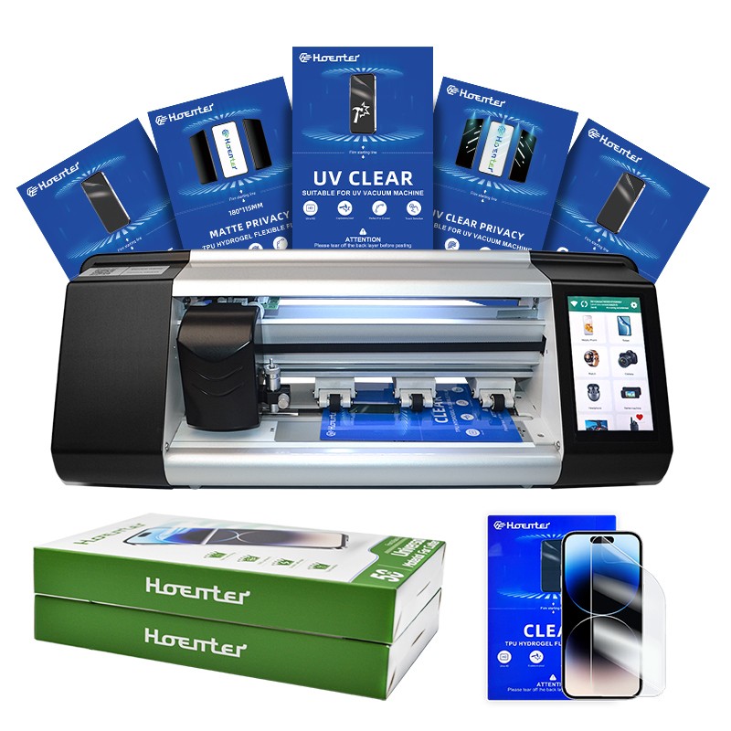 Factory OEM Make Mobile Phone TPU Back Skin Protective 3M Film Cutter Screen Protector Cutting Machine for Hydrogel Film