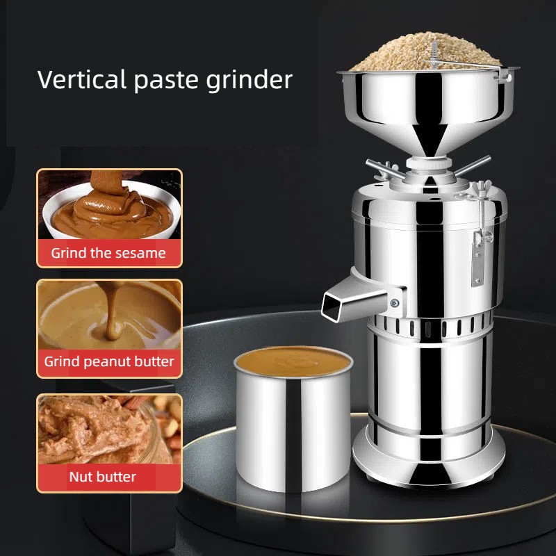 High-efficiency Peanut Butter Making Machine Durable Colloid Mill for Peanut Butter Soybean Milk Machine