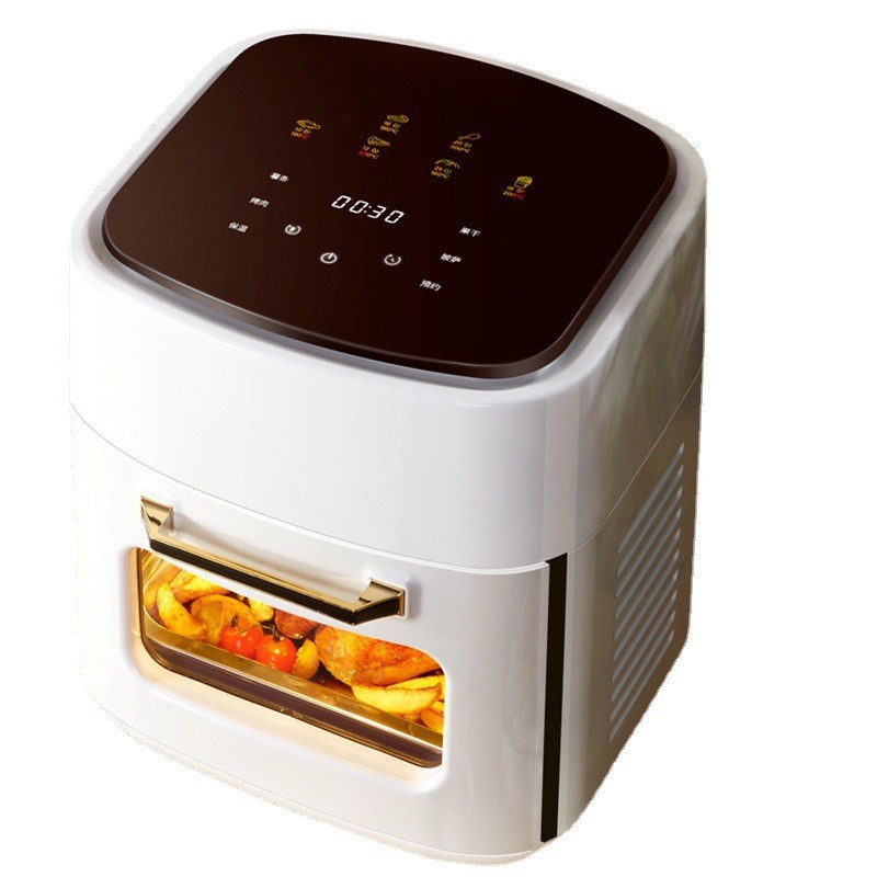 1400W 15L Healthy Low Fat Cooking Pot Intelligent Timing Electric Hot Deep Air Fryer Digital