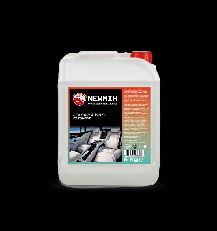 Leather Vinyl Cleaner 5kg Car Interior Seat Dashboard Upholstery Care Solution Professional Auto Detailing Leather Condition