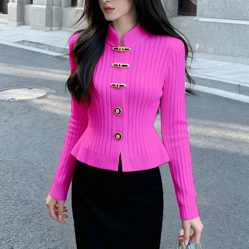 New Autumn-Winter Elegance: The 2025 Knit Sweater & Waist-Clinch