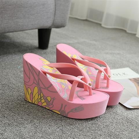 FREE SHIPPING hotselling 2025 Platform Chunky Wedge Heel Sandals Flip Flops Women