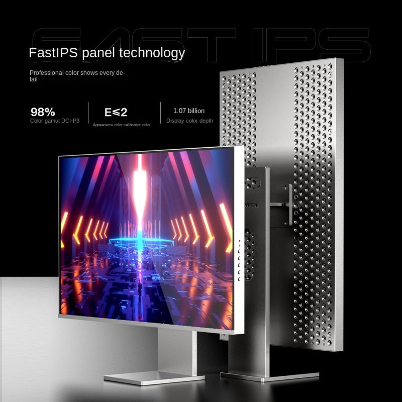 32-Inch 4K144Hz QDLED Quantum Dots All Metal Aluminum Alloy Shell HDR600 E-Sports Display with IPS Technology