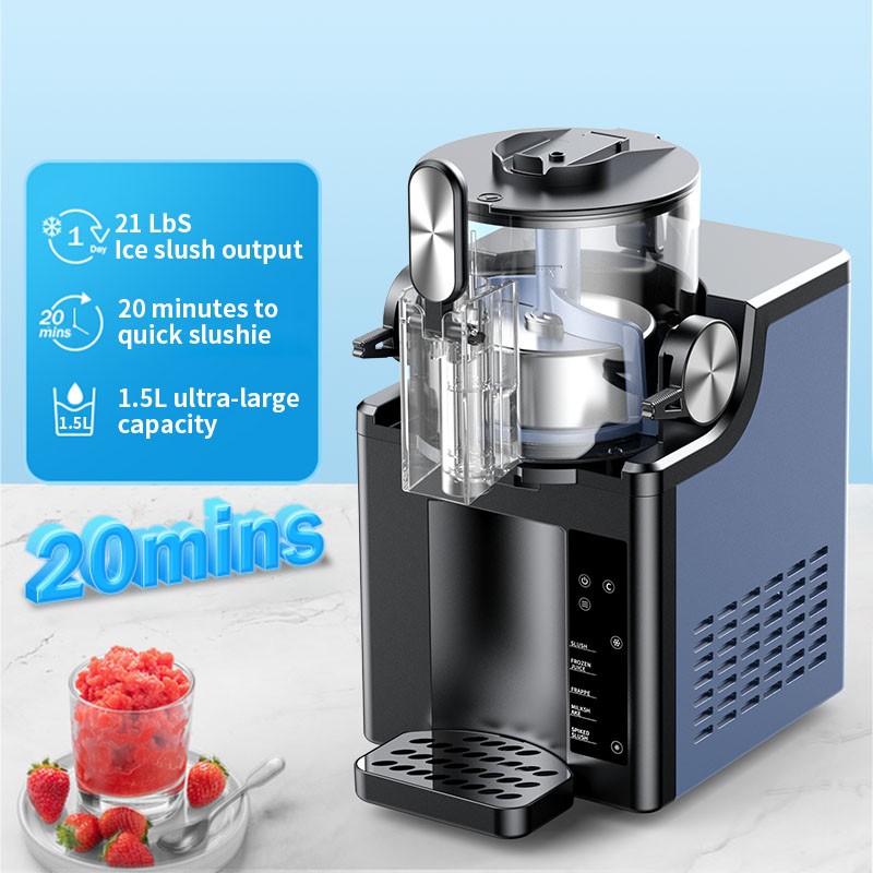 Stainless Steel Automatic Slush Maker W/Self-Cleaning Cycle