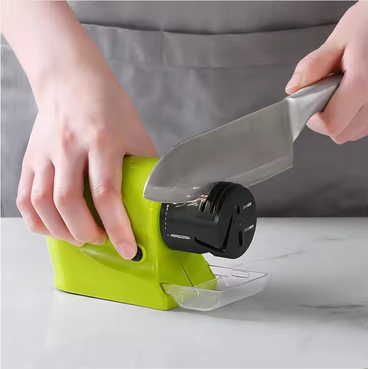 Kitchen Accessories Tools Roller Detachable Sharpening Stone Kit Manual Tumbler Diamond Rolling Knife Sharpener Set for Home