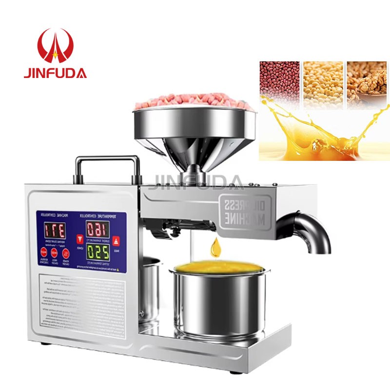 Electric Home Oil Press New Product Coconut Oil Making Machine Olive Provide 220v/110v Automatic 2~9kg/hour