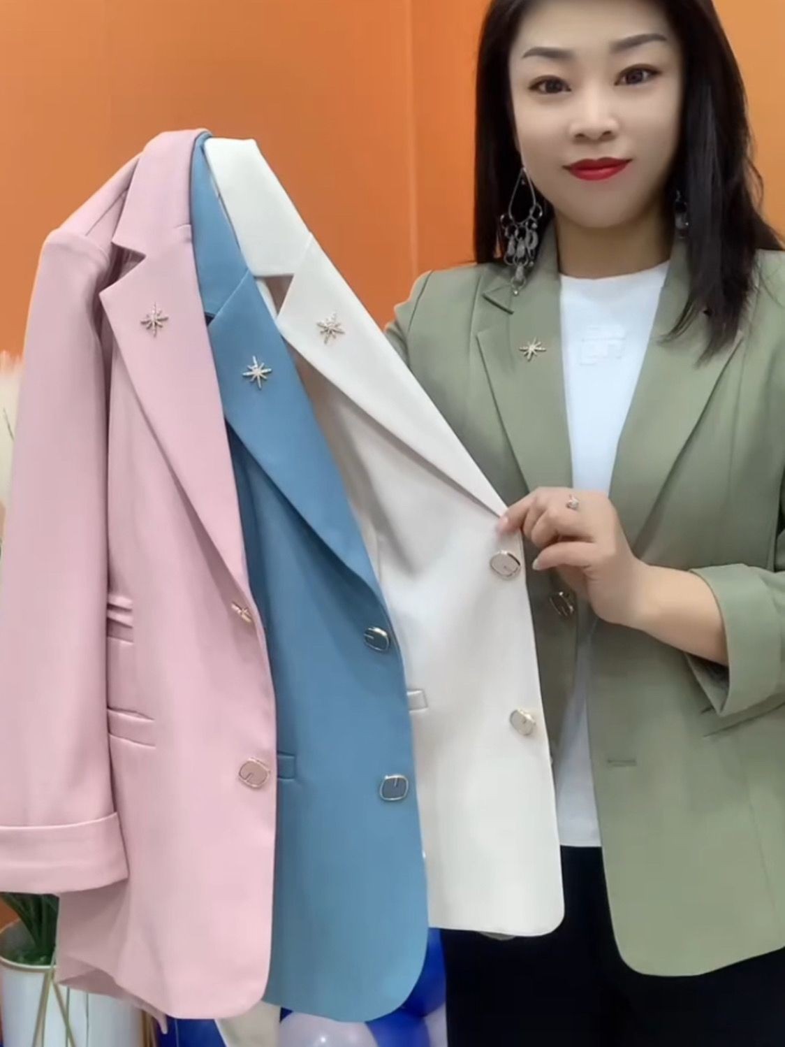 2025 Women's Autumn & Spring Blazers — Trendy Fashion Outerwear, Casual Chic Blazer Tops, Premium Quality, Discounted