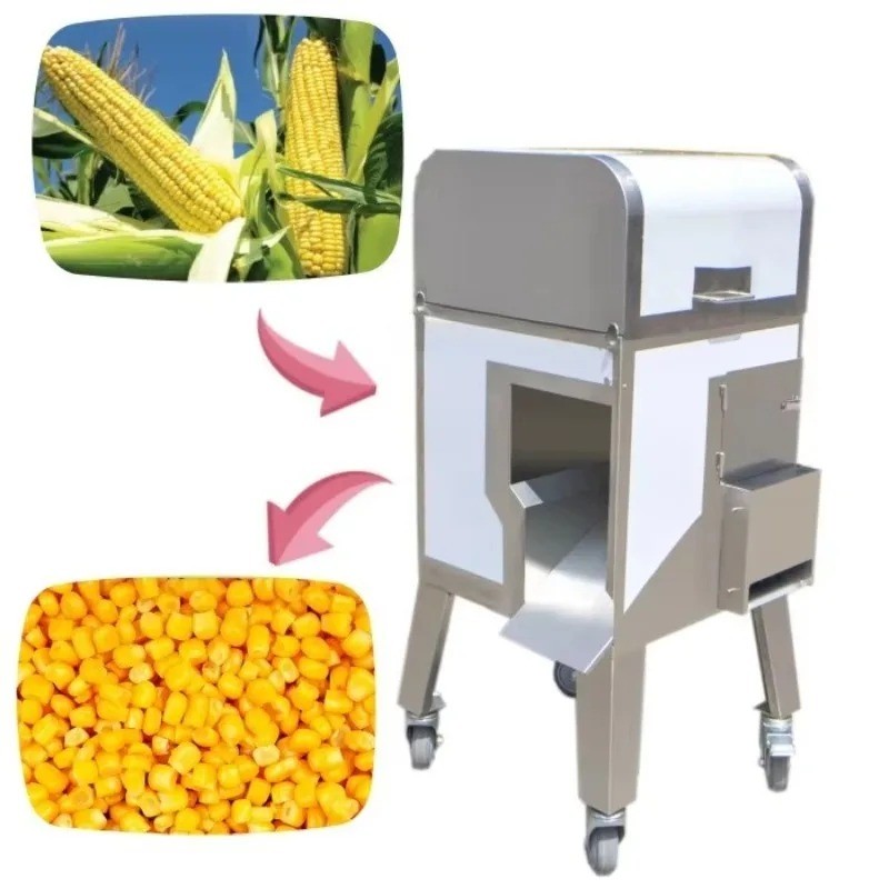 Fresh Sweet Corn Sheller Corn Threshing Equipment Maize Corn Removing Machine Maize Harvest and Shelling Machine